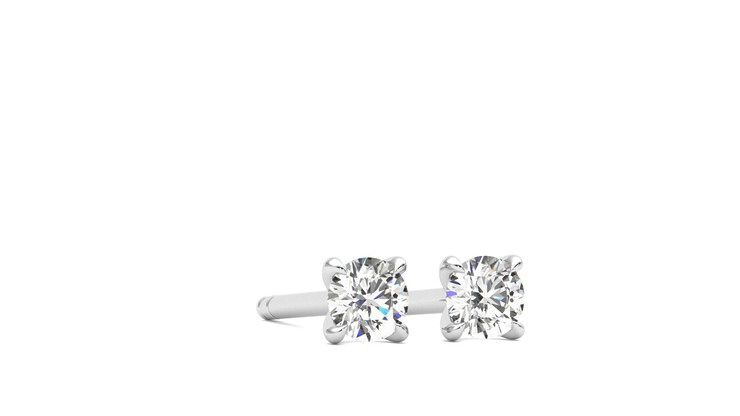 Taylor & Hart Dea 0.20ct Studs Jewellery 360 degree image 4