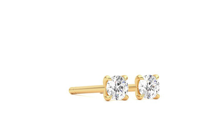 Taylor & Hart Dea 0.20ct Studs Jewellery 360 degree image 5