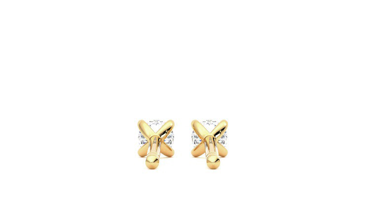 Taylor & Hart Dea 0.20ct Studs Jewellery 360 degree image 15