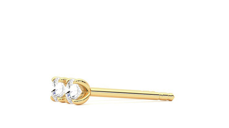 Taylor & Hart Dea 0.20ct Studs Jewellery 360 degree image 22