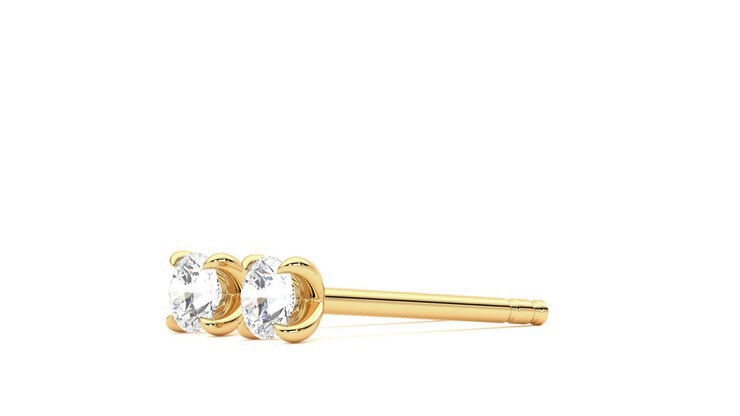 Taylor & Hart Dea 0.20ct Studs Jewellery 360 degree image 23