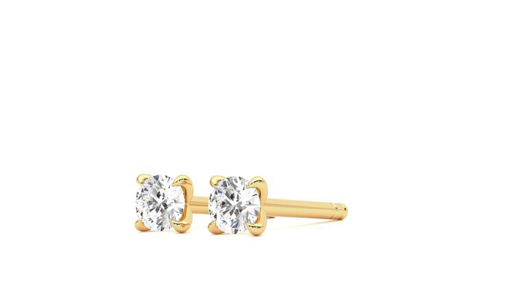 Taylor & Hart Dea 0.20ct Studs Jewellery 360 degree image 25