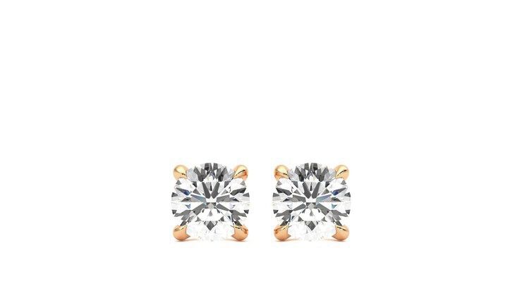 Taylor & Hart Dea 0.50ct Studs Jewellery 360 degree image 0
