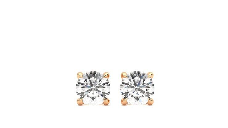 Taylor & Hart Dea 0.50ct Studs Jewellery 360 degree image 1