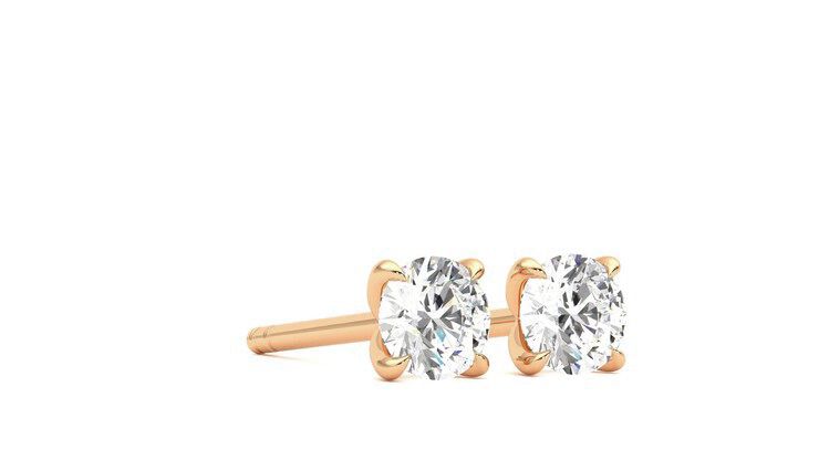 Taylor & Hart Dea 0.50ct Studs Jewellery 360 degree image 5