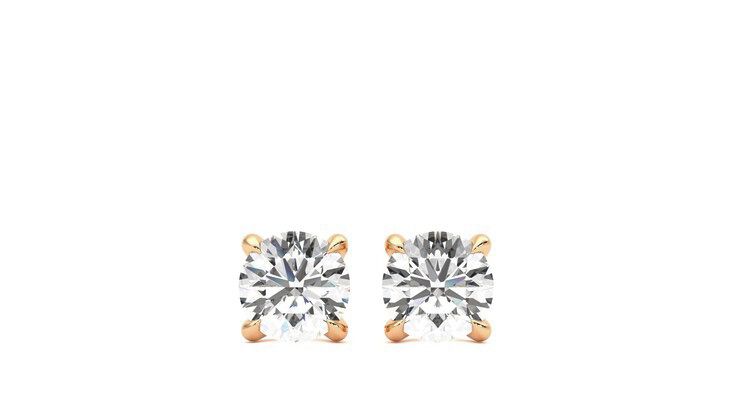 Taylor & Hart Dea 0.50ct Studs Jewellery 360 degree image 29