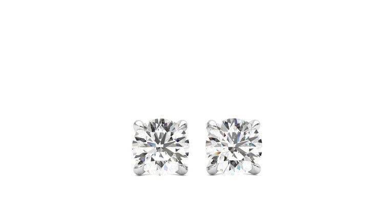 Taylor & Hart Dea 0.50ct Studs Jewellery 360 degree image 2