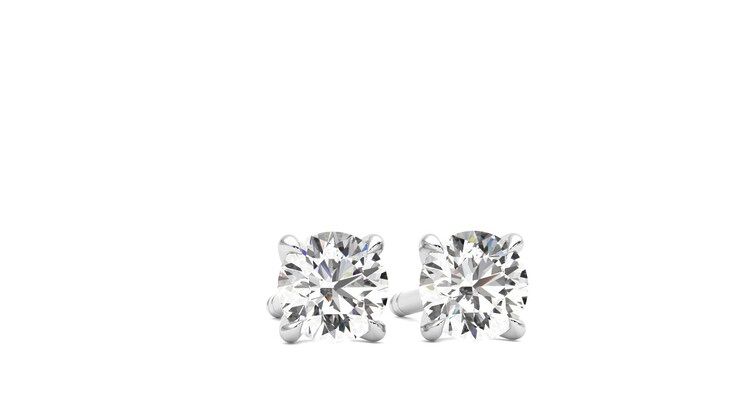 Taylor & Hart Dea 0.50ct Studs Jewellery 360 degree image 3