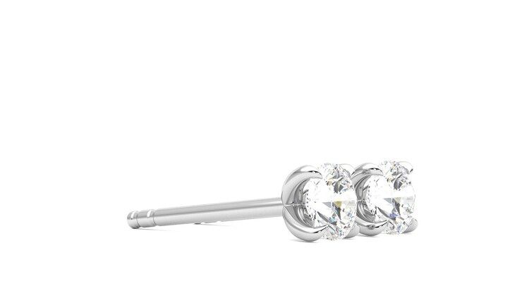 Taylor & Hart Dea 0.50ct Studs Jewellery 360 degree image 7