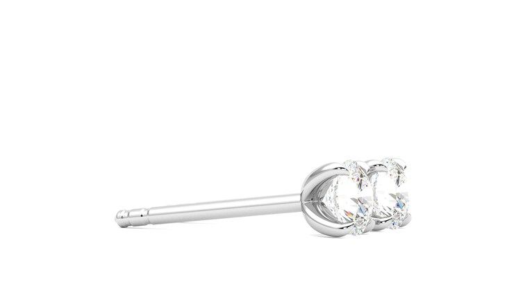 Taylor & Hart Dea 0.50ct Studs Jewellery 360 degree image 8