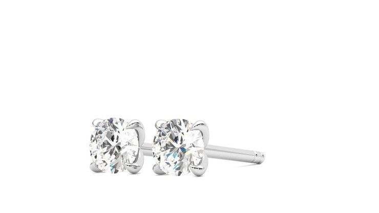 Taylor & Hart Dea 0.50ct Studs Jewellery 360 degree image 25
