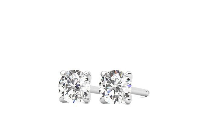 Taylor & Hart Dea 0.50ct Studs Jewellery 360 degree image 26