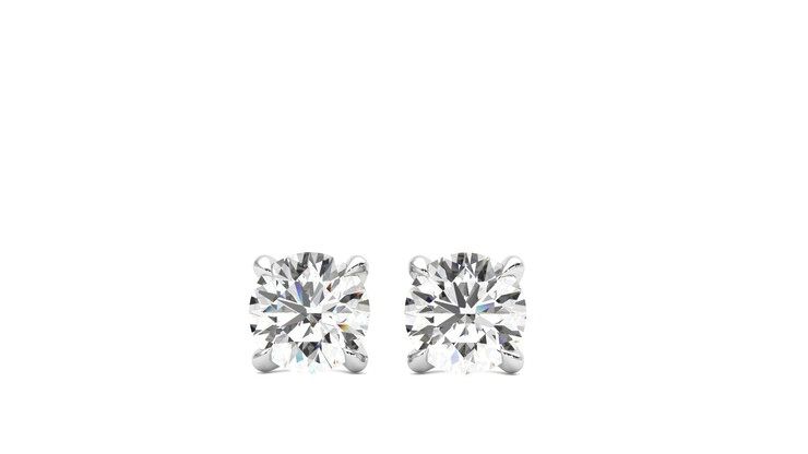 Taylor & Hart Dea 0.50ct Studs Jewellery 360 degree image 28