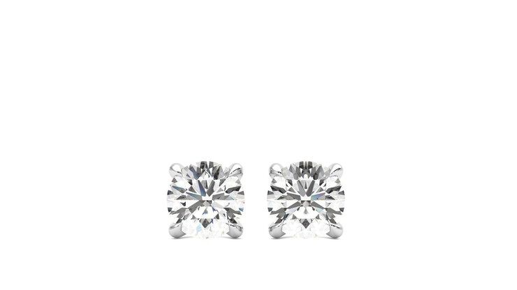 Taylor & Hart Dea 0.50ct Studs Jewellery 360 degree image 29