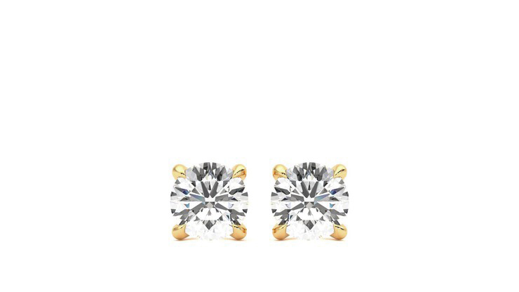 Taylor & Hart Dea 0.50ct Studs Jewellery 360 degree image 0