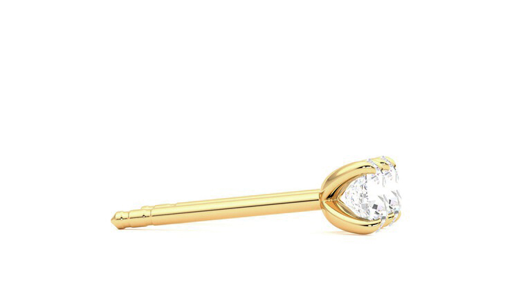 Taylor & Hart Dea 0.50ct Studs Jewellery 360 degree image 9