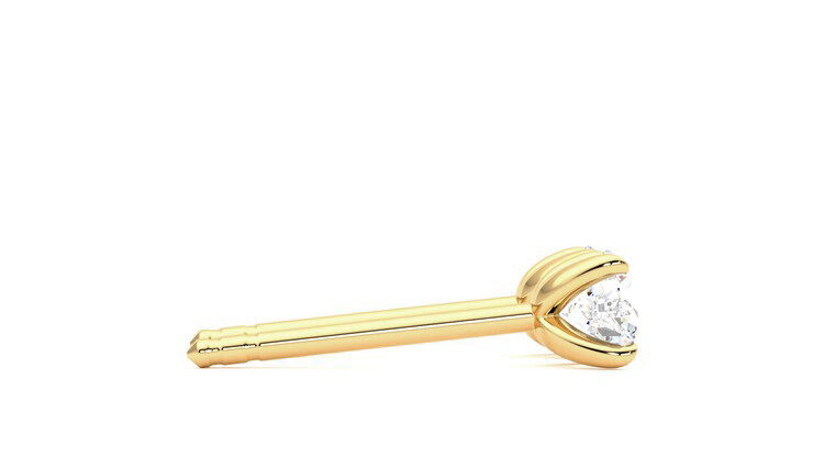 Taylor & Hart Dea 0.50ct Studs Jewellery 360 degree image 10