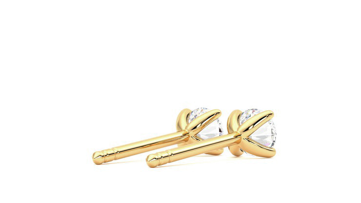 Taylor & Hart Dea 0.50ct Studs Jewellery 360 degree image 13