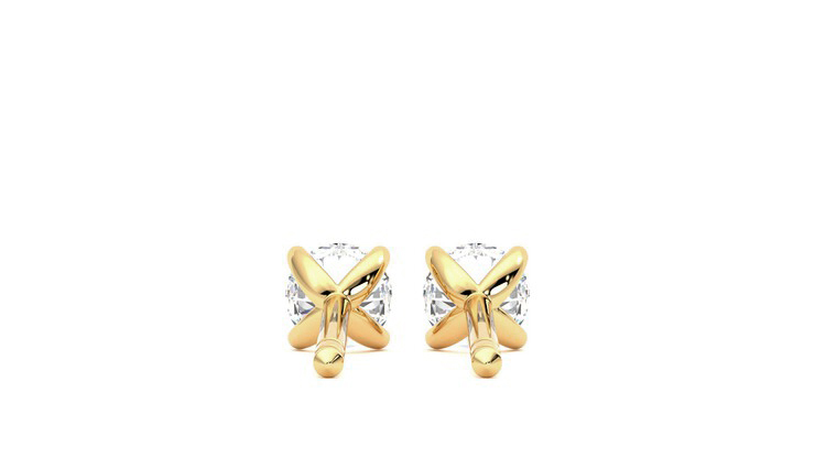 Taylor & Hart Dea 0.50ct Studs Jewellery 360 degree image 15