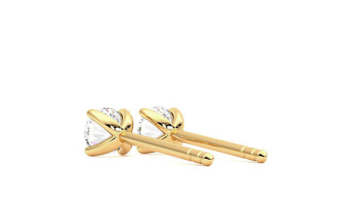 Taylor & Hart Dea 0.50ct Studs Jewellery 360 degree image 17