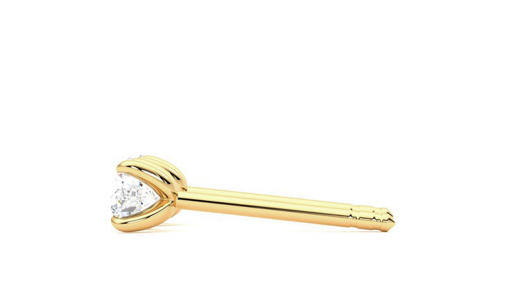 Taylor & Hart Dea 0.50ct Studs Jewellery 360 degree image 20