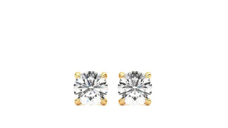Taylor & Hart Dea 0.50ct Studs Jewellery 360 degree image 29