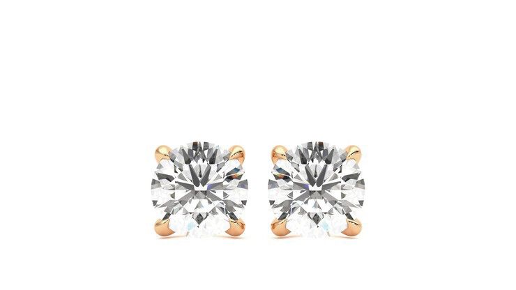 Taylor & Hart Dea 1.00ct Studs Jewellery 360 degree image 0
