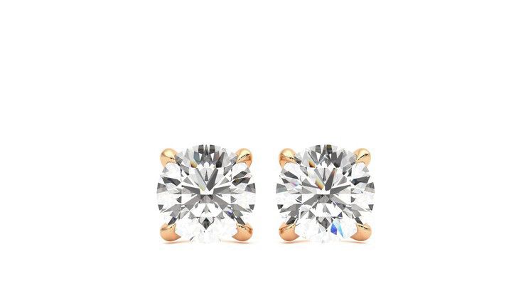 Taylor & Hart Dea 1.00ct Studs Jewellery 360 degree image 1