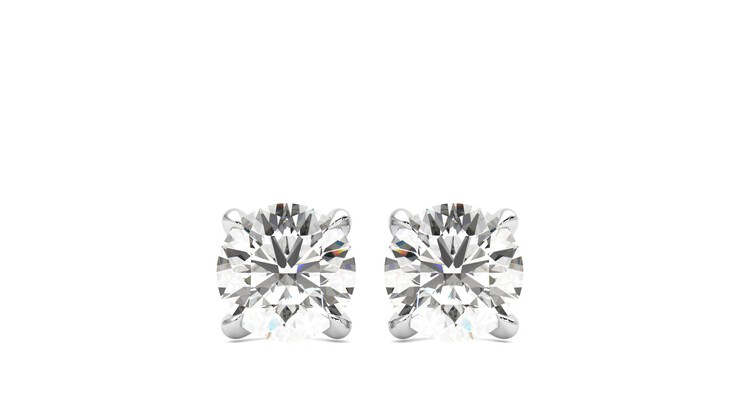 Taylor & Hart Dea 1.00ct Studs Jewellery 360 degree image 0