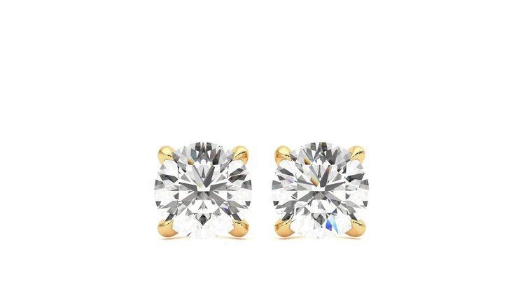 Taylor & Hart Dea 1.00ct Studs Jewellery 360 degree image 1