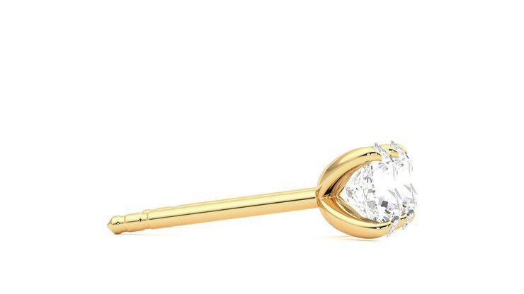Taylor & Hart Dea 1.00ct Studs Jewellery 360 degree image 9