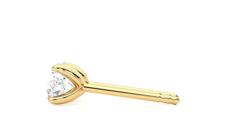 Taylor & Hart Dea 1.00ct Studs Jewellery 360 degree image 20