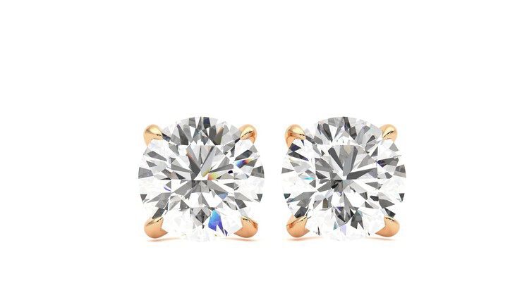 Taylor & Hart Dea 2.00ct Studs Jewellery 360 degree image 2