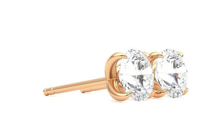 Taylor & Hart Dea 2.00ct Studs Jewellery 360 degree image 7