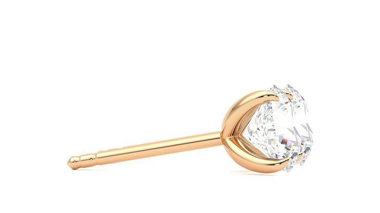 Taylor & Hart Dea 2.00ct Studs Jewellery 360 degree image 9
