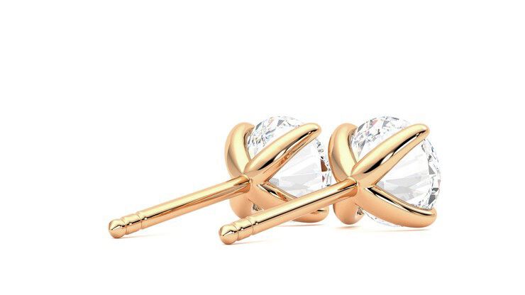 Taylor & Hart Dea 2.00ct Studs Jewellery 360 degree image 13