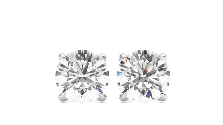 Taylor & Hart Dea 2.00ct Studs Jewellery 360 degree image 1
