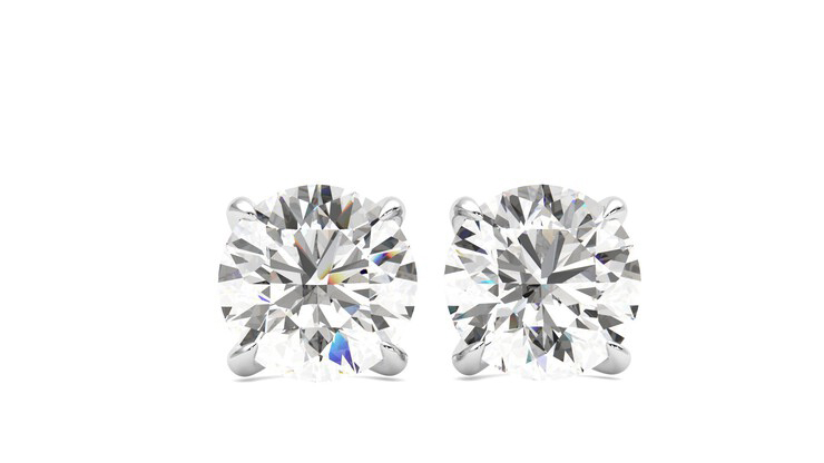 Taylor & Hart Dea 2.00ct Studs Jewellery 360 degree image 2