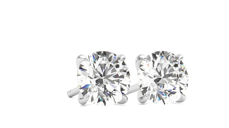 Taylor & Hart Dea 2.00ct Studs Jewellery 360 degree image 4