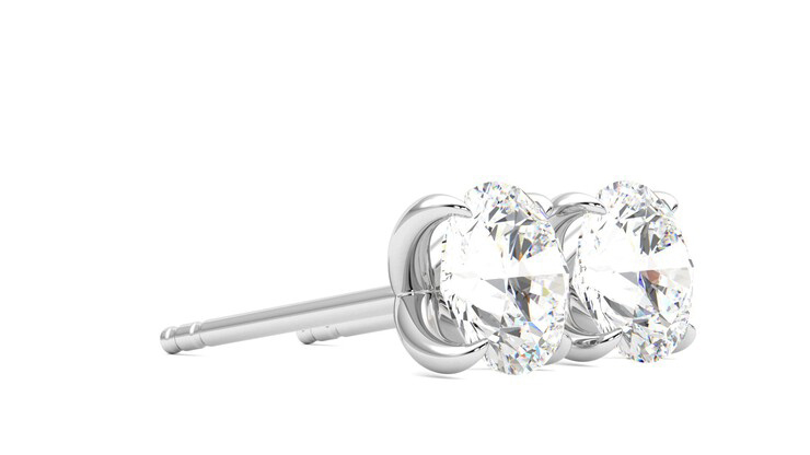Taylor & Hart Dea 2.00ct Studs Jewellery 360 degree image 7