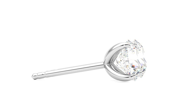 Taylor & Hart Dea 2.00ct Studs Jewellery 360 degree image 9