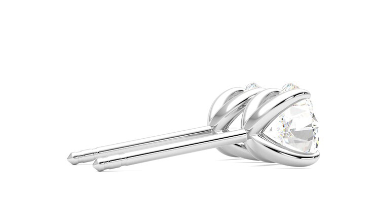 Taylor & Hart Dea 2.00ct Studs Jewellery 360 degree image 11