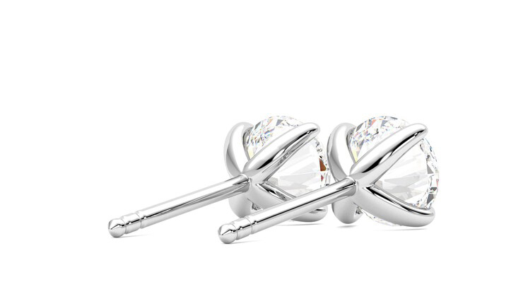 Taylor & Hart Dea 2.00ct Studs Jewellery 360 degree image 13