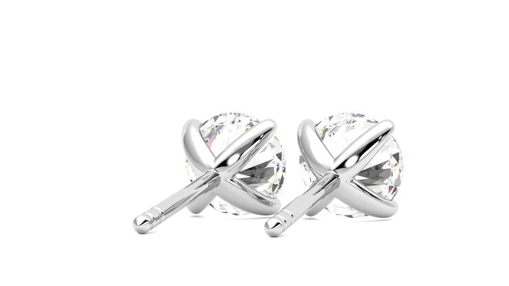Taylor & Hart Dea 2.00ct Studs Jewellery 360 degree image 14