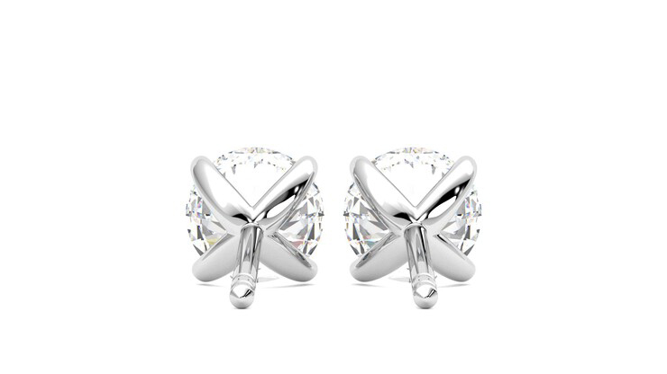 Taylor & Hart Dea 2.00ct Studs Jewellery 360 degree image 15