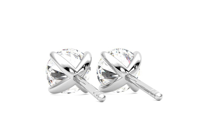 Taylor & Hart Dea 2.00ct Studs Jewellery 360 degree image 16
