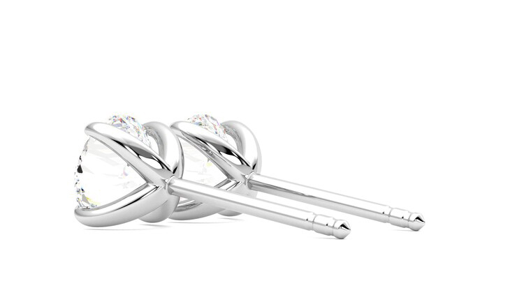 Taylor & Hart Dea 2.00ct Studs Jewellery 360 degree image 18