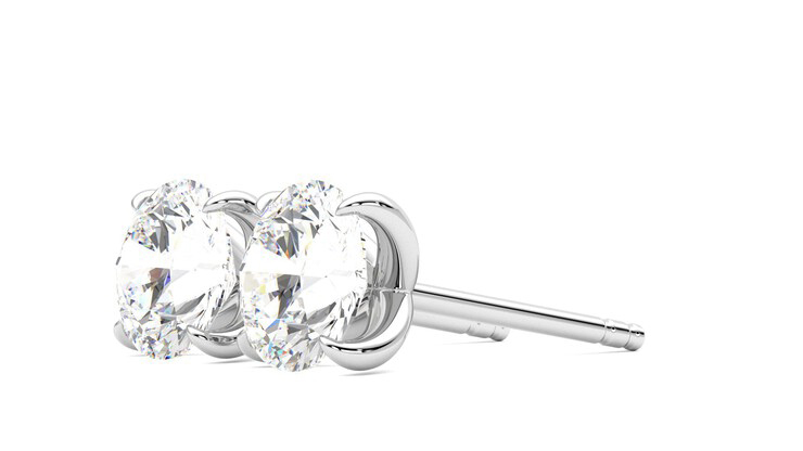 Taylor & Hart Dea 2.00ct Studs Jewellery 360 degree image 23