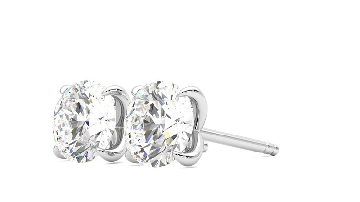 Taylor & Hart Dea 2.00ct Studs Jewellery 360 degree image 24
