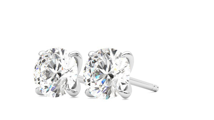 Taylor & Hart Dea 2.00ct Studs Jewellery 360 degree image 25
